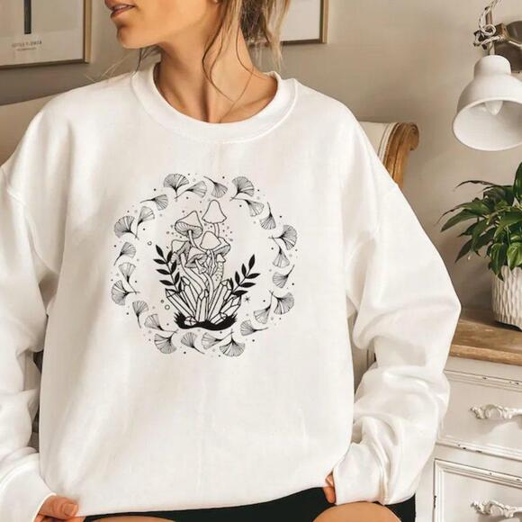 Other - Crystal Mushroom Sweatshirt